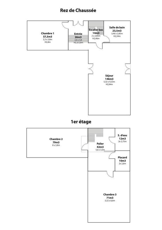 Maison - 160 m² - 4 pièces