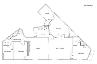 Appartement - 126 m² - 5 pièces