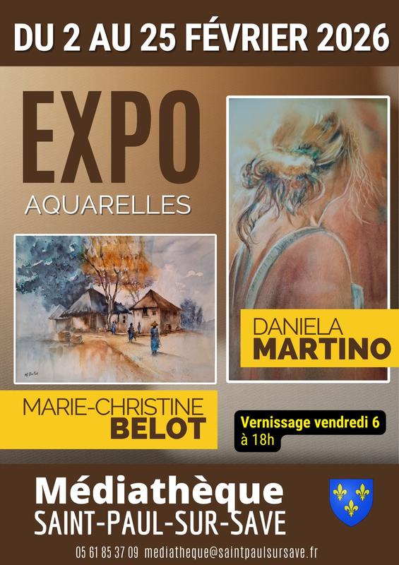 Exposition d'Aquarelles