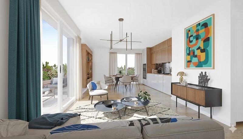 Appartement - 62 m² - 3 pièces