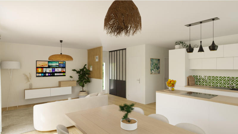 Maison - 100 m² - 4 pièces