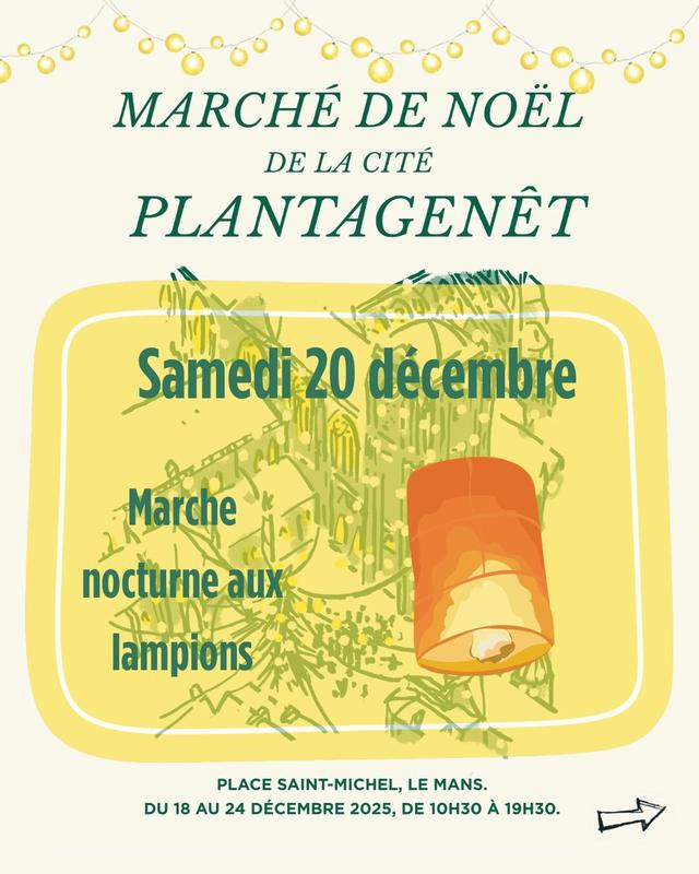 Marché de Noël de la Cité Plantagenêt