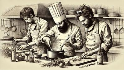 Menu de fête à emporter au restaurant l'Abstrait