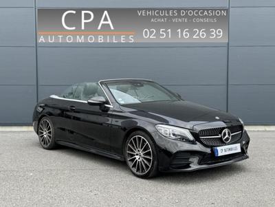 Mercedes c 200 Cabriolet 184ch 9g-Tronic Amg Line - Parfait état Suivi Mercedes