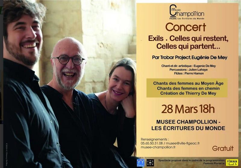 Féminin Pluriel.le, spectacle Trobar Project Exils Celles qui restent, Celles qui partent…