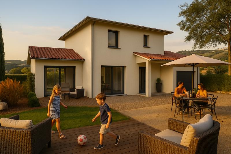 Maison - 104 m² - 4 pièces