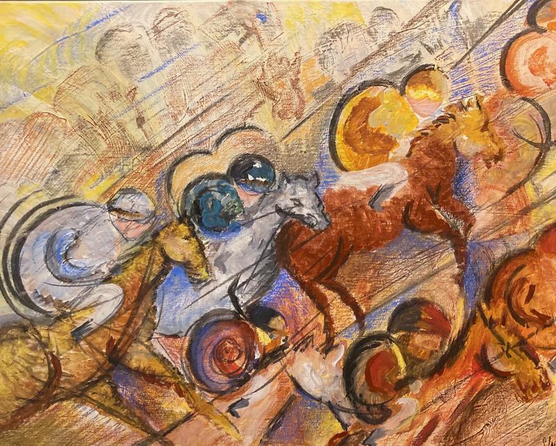 Atelier 4f - Exposition : "Besoin de couleurs"