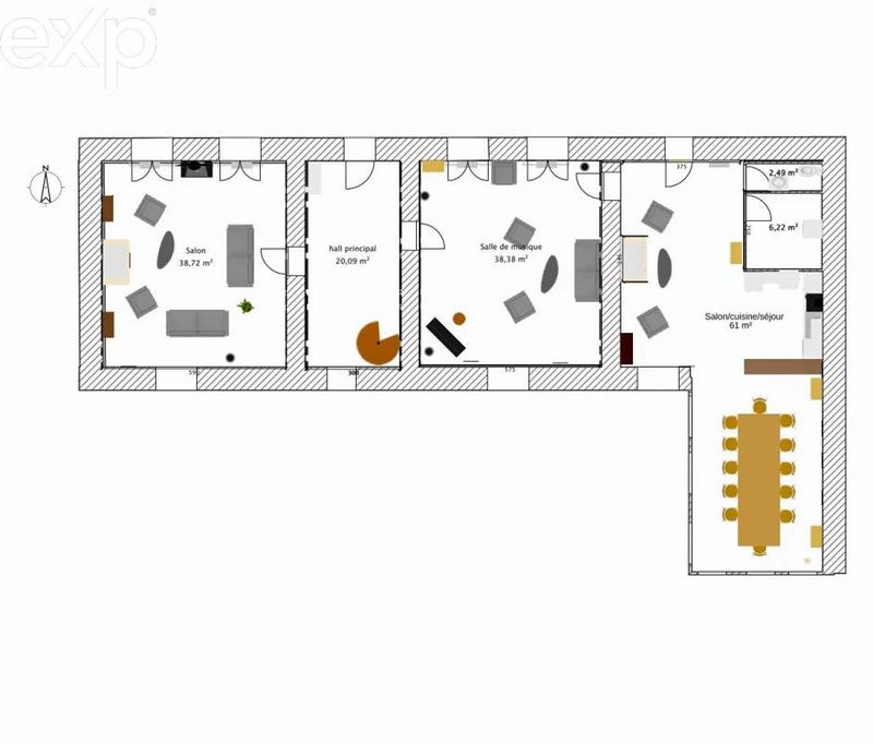 Demeure - 300 m² - 9 pièces