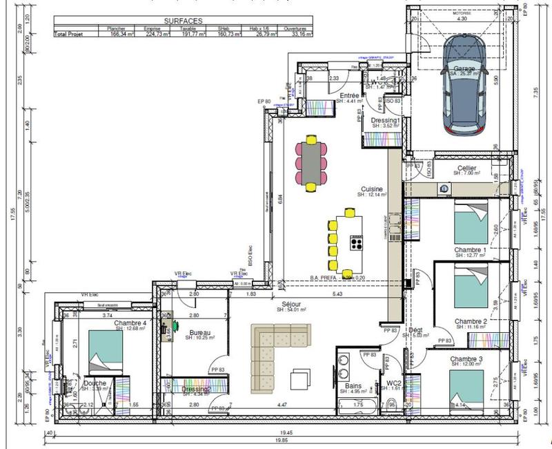 Maison - 160 m² - 5 pièces