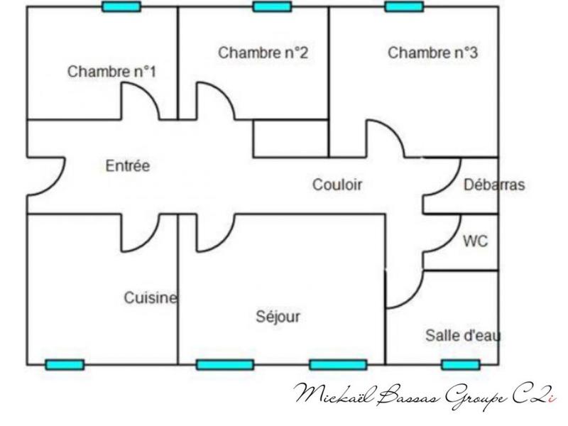 Appartement - 83 m² - 4 pièces