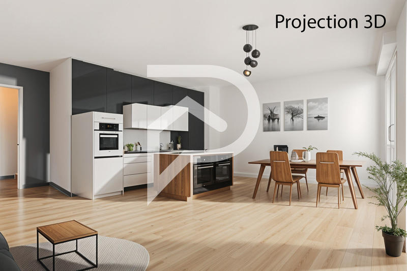 Appartement - 80 m² - 4 pièces