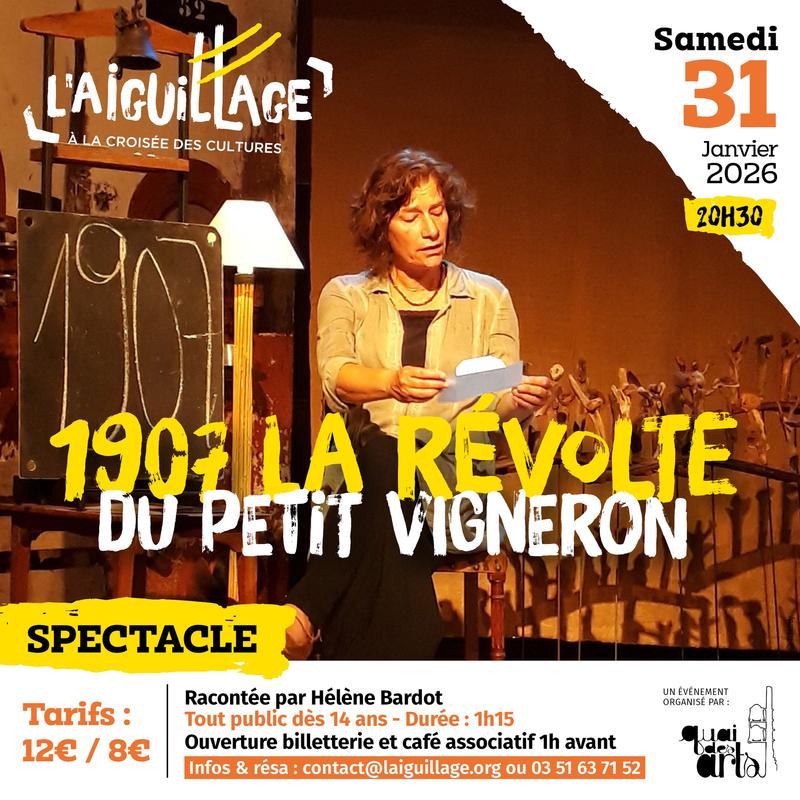 Spectacle 1907 : la révolte du petit vigneron