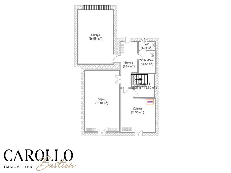 Maison - 93 m² - 5 pièces