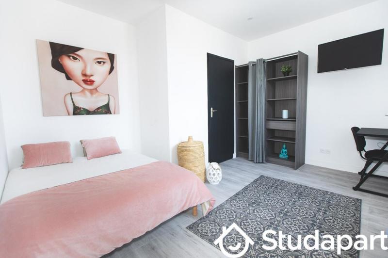 Chambre - 17 m² - 1 pièce