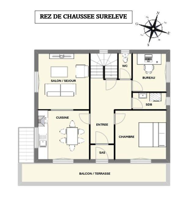 Maison - 120 m² - 6 pièces