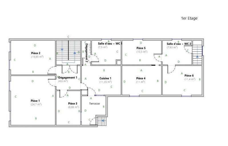Maison ancienne - 232 m² - 10 pièces
