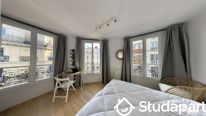 Chambre - 9 m² - 1 pièce