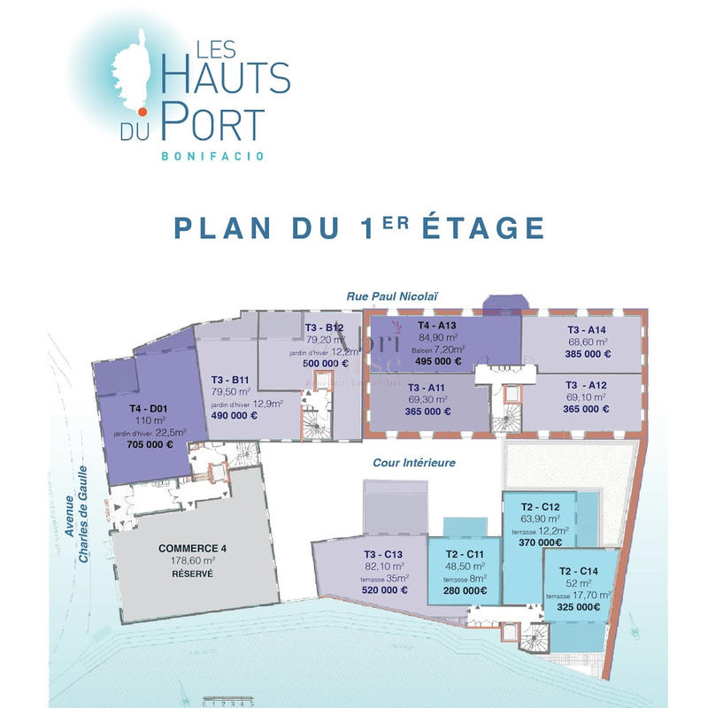 Appartement - 79 m² - 3 pièces