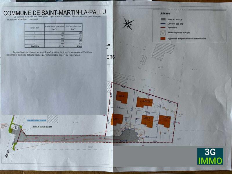 Terrain constructible - 3 039 m²