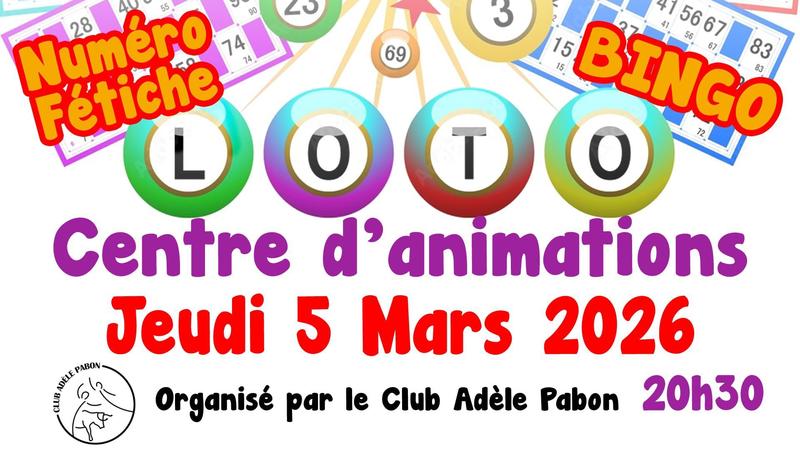 Loto du club Adèle Pabon
