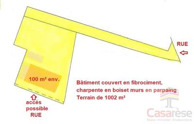 Entrepôt - 96 m² - 1 pièce