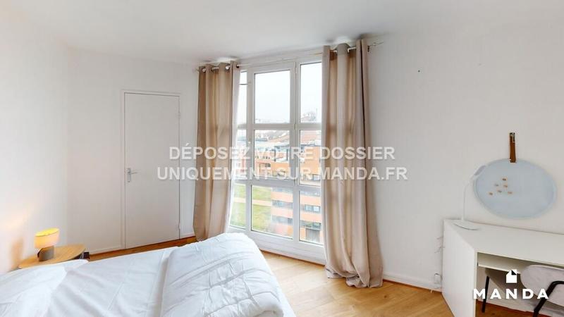 Chambre - 9 m² - 6 pièces