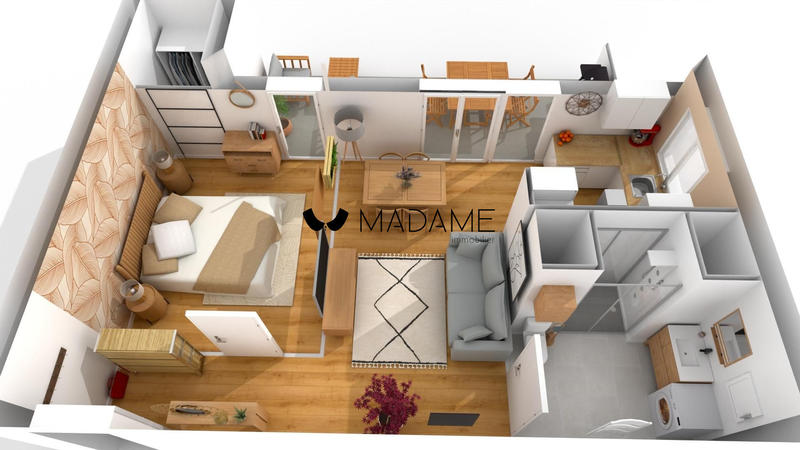 Appartement - 44 m² - 2 pièces