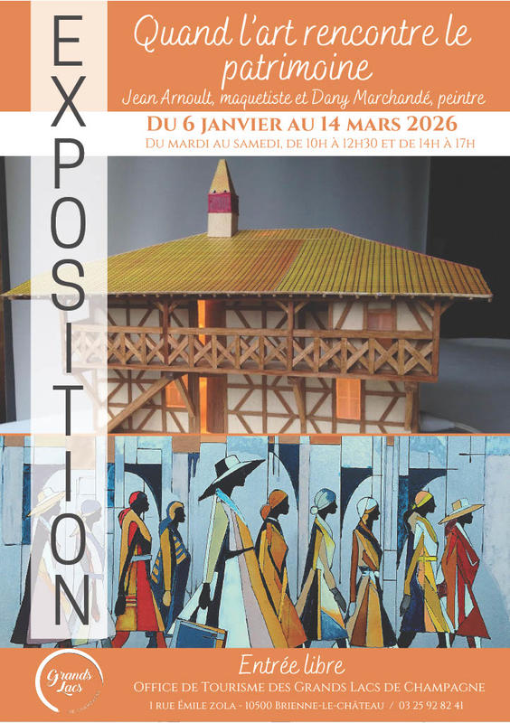 Exposition "Quand l'art rencontre le patrimoine"