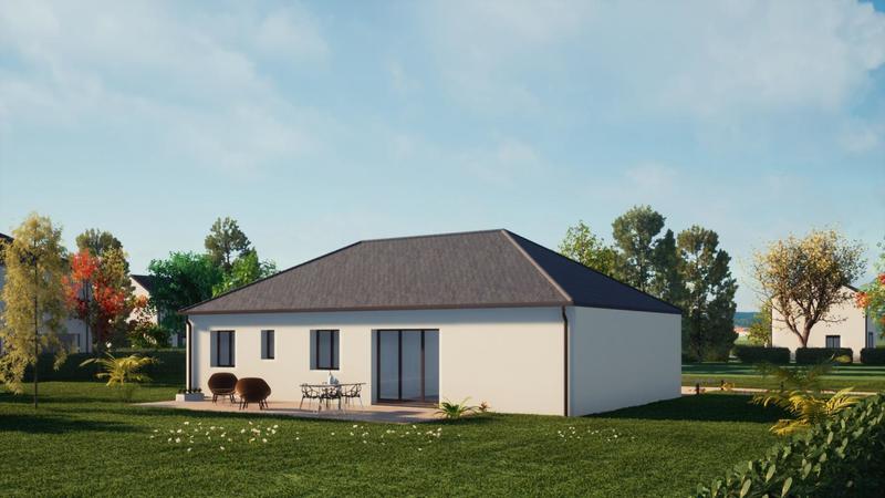 Maison - 90 m² - 5 pièces