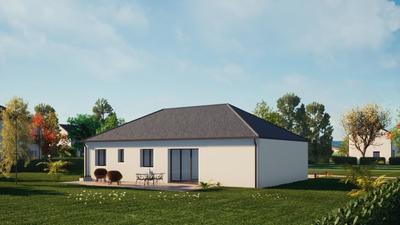 Maison - 90 m² - 5 pièces