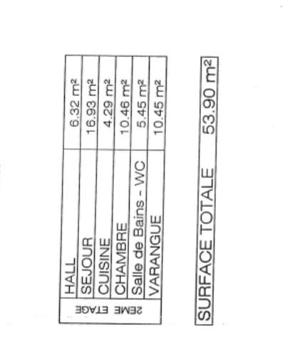Appartement - 43 m² - 2 pièces