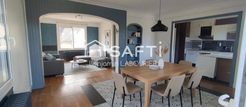 Maison - 125 m² - 7 pièces