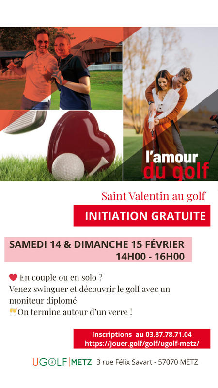 Initiation gratuite au golf
