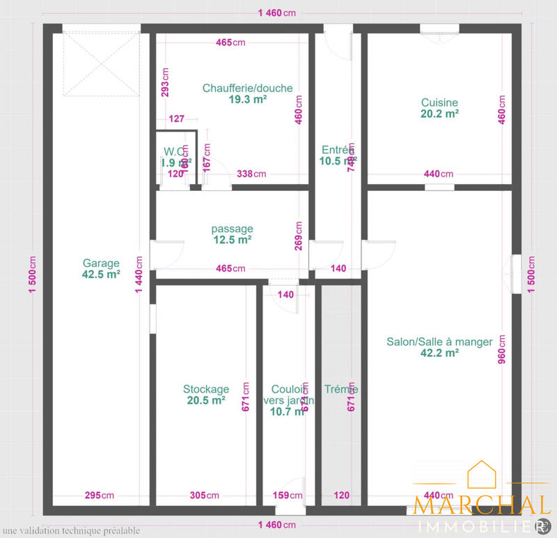 Maison - 180 m² - 6 pièces