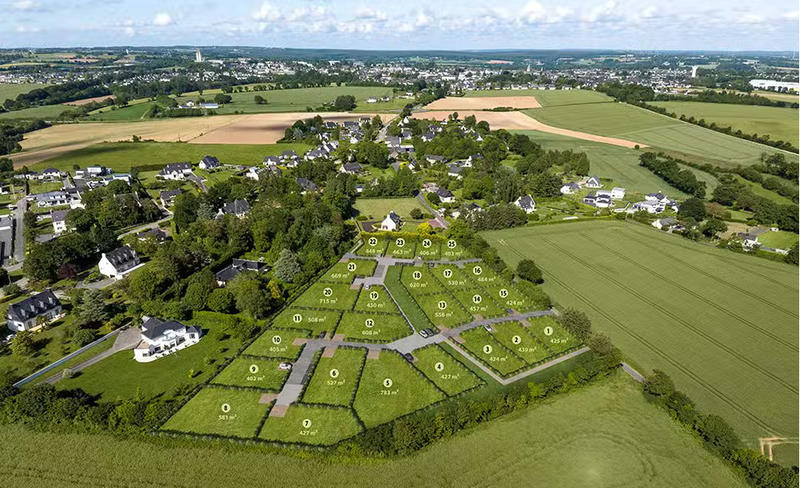 Terrain constructible - 402 m²