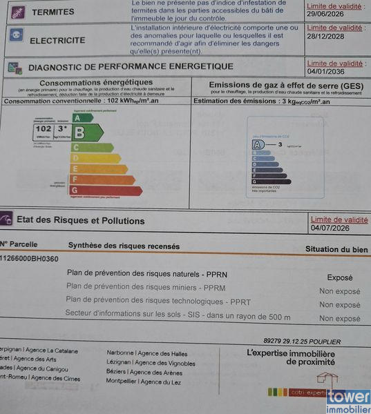 Propriété - 81 m² - 4 pièces