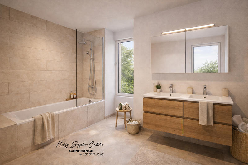 Appartement - 55 m² - 3 pièces