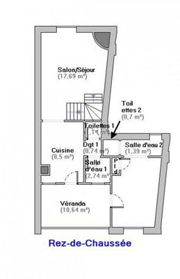 Maison - 68 m² - 4 pièces