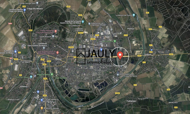 Terrain commercial - 1 264 m²