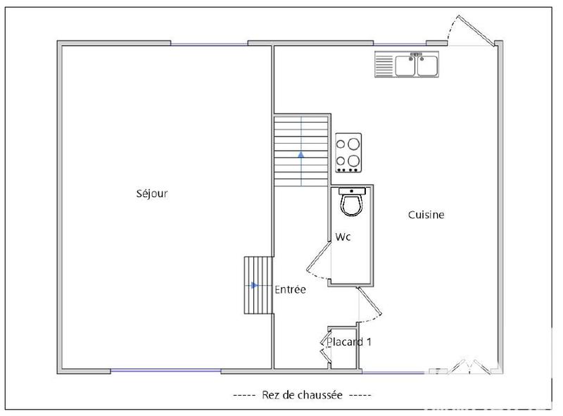 Maison - 110 m² - 4 pièces