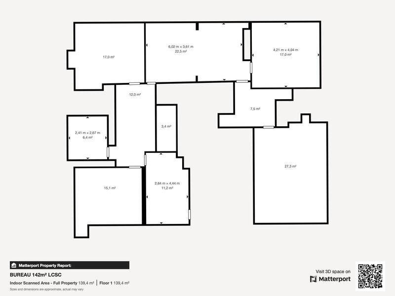 Appartement - 77 m² - 3 pièces