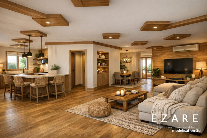 Appartement - 195 m² - 5 pièces