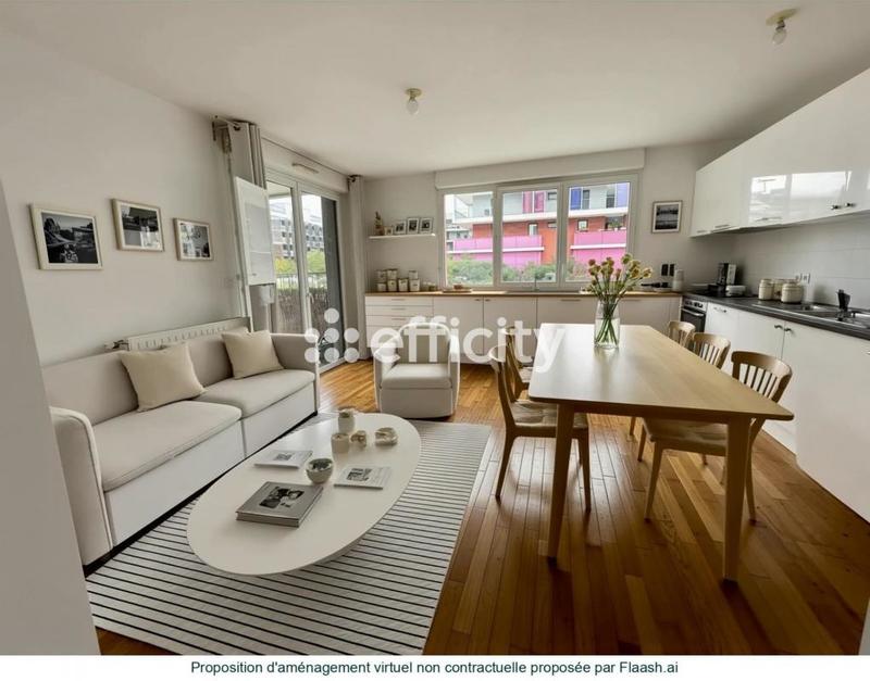 Appartement - 57 m² - 3 pièces