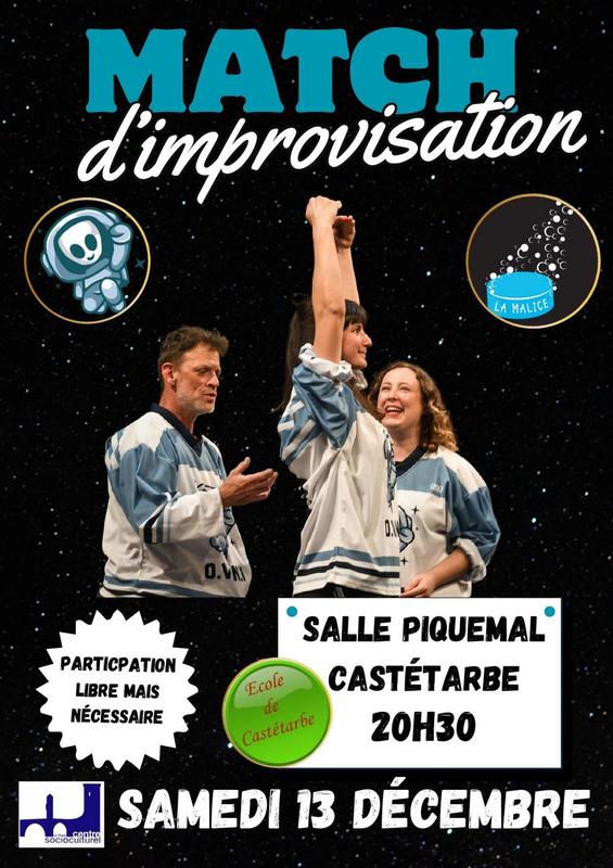 Spectacle : Match d'improvisation