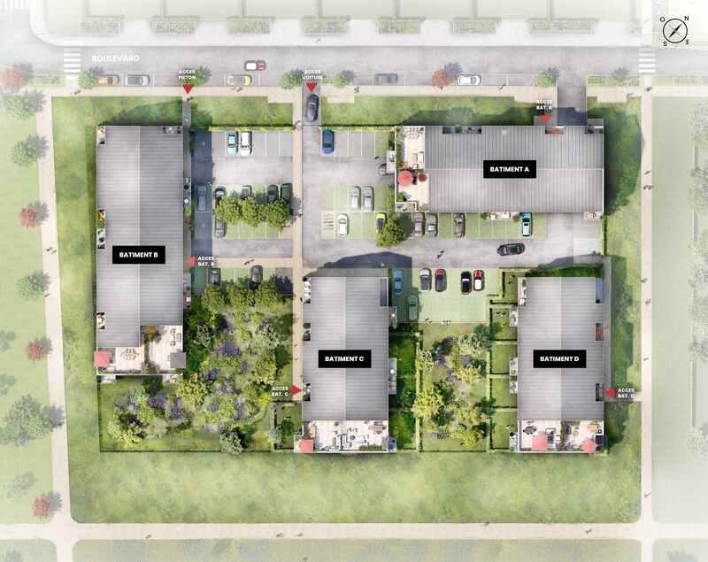 Appartement - 38 m² - 2 pièces