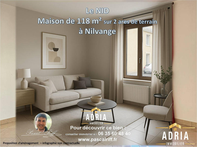 Maison - 118 m² - 5 pièces
