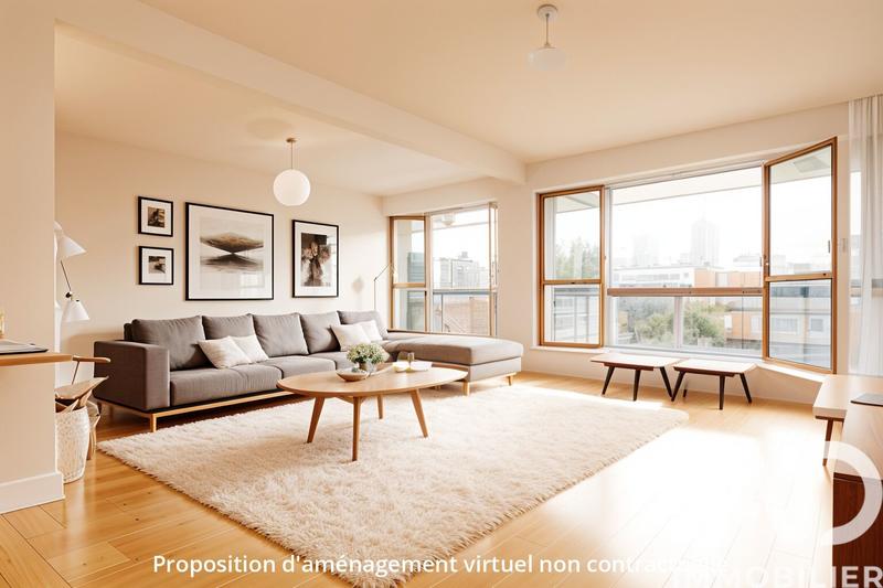 Appartement - 85 m² - 3 pièces