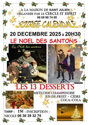 Soirée calendale
