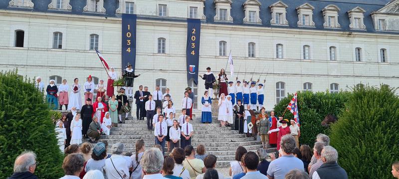 Spectacle "Les héritiers de Pontlevoy" à l'Abbaye