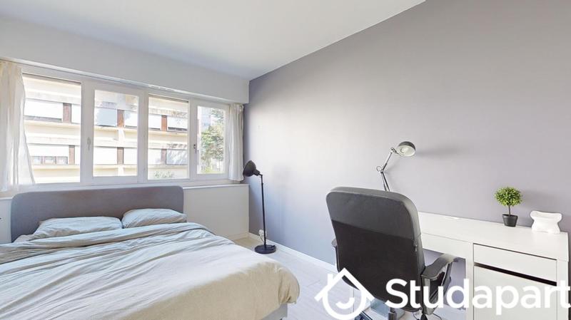 Chambre - 12 m² - 1 pièce